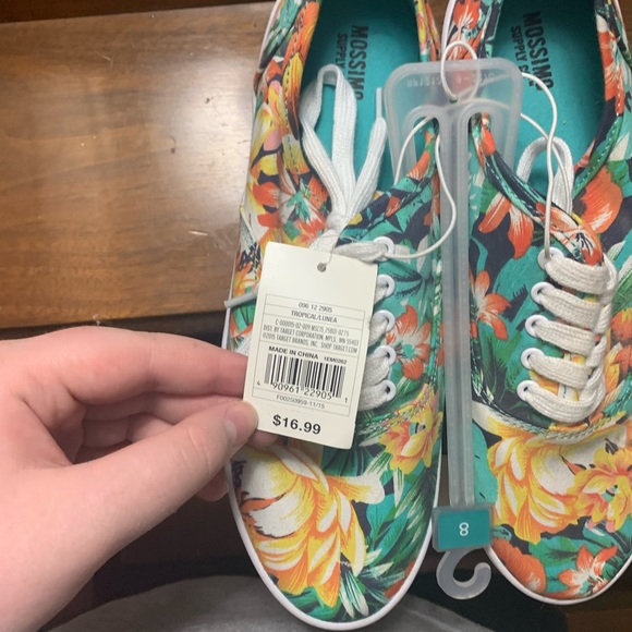 Mossimo Tropical Print Sneakers - Picture 5 of 5
